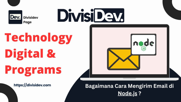 Bagaimana Cara Mengirim Email di Node.js ?